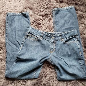Ann Taylor Petites Low Rise Curvy Denim Jeans Size 8